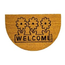 Welcome Coir Door Mat 40x60cm