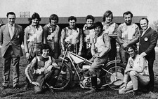 RAYLEIGH ROCKETS 1972 SPEEDWAY TEAM PHOTOGRAPH