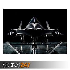 BLACKBIRD SR 71 POSTER - Aviation Art Print Photograph Picture A0 to A4 Sizes