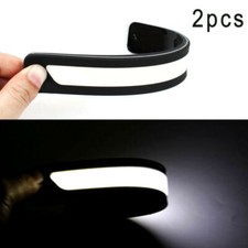2pcs white drl - white, car
