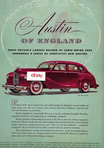 Austin motor england - co,