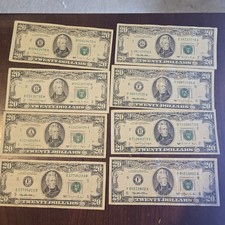 Series 1990 1995 $20 Dollar