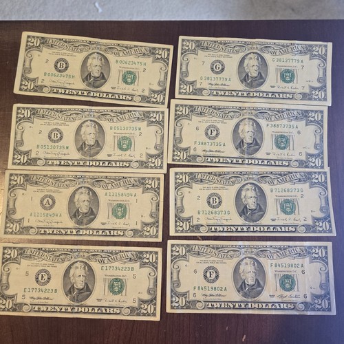 Series 1990 1995 - $20, dollar