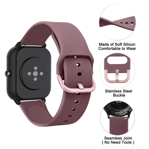 Silicone watch strap - strap, for