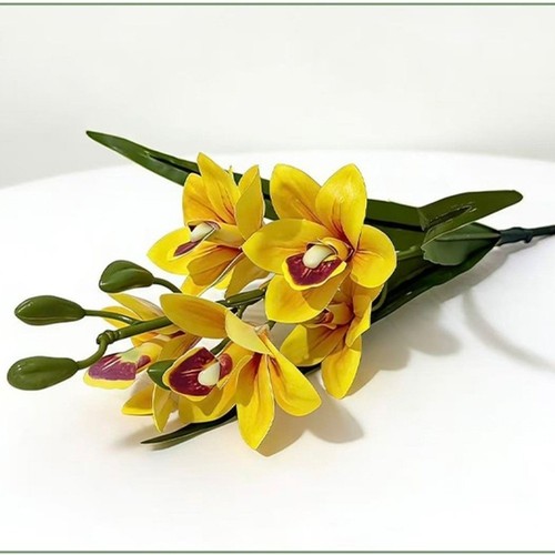 Artificial cymbidium orchid - artificial,