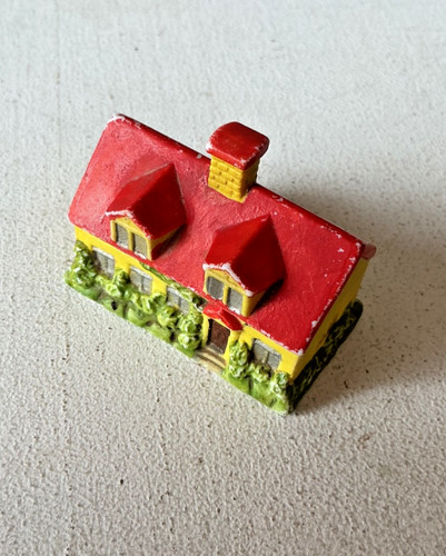Vintage ceramic christmas cake - christmas,