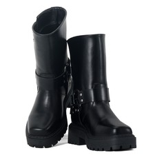 Women's Mid Calf Combat Boots