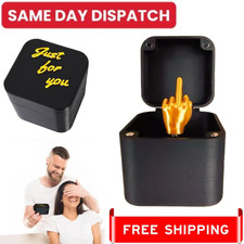 1pc Middle Finger In A Box