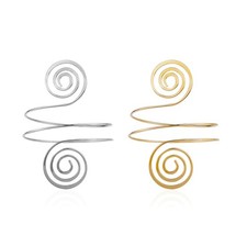 Retro Open Spiral Shape