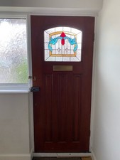 Hardwood Front Door With