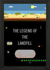 Landfill Legend Framed Wall