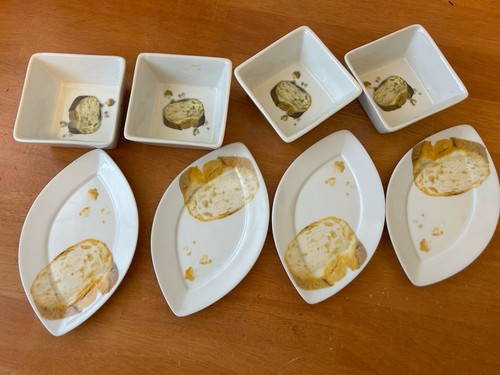 Bread side plates - &, bowls