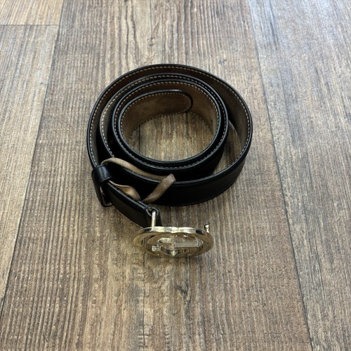 Vintage gucci belt black - gucci, gg