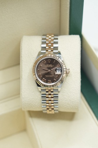 Rolex ladies steel rose gold - steel, &