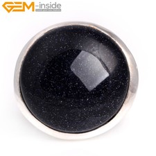 Ring Sandstone Tibetan Silver