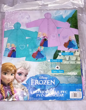New Disney Frozen PVC Raincoat