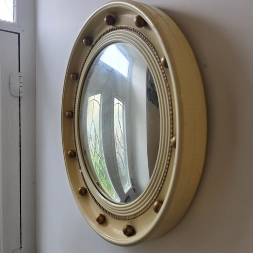 Vintage convex butler mirror - vintage,