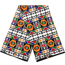 African Fabric Kente Print