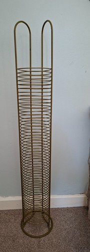 Vintage metal storage - metal, tower