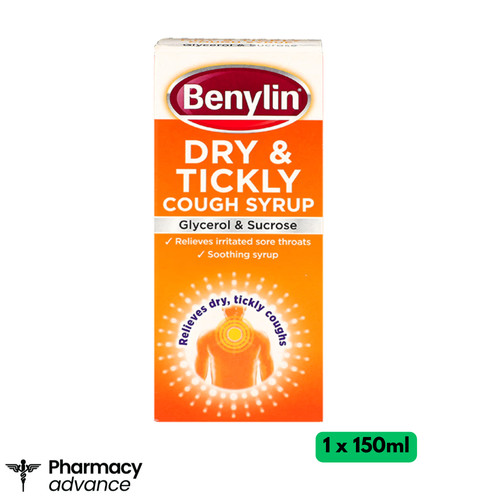 Benylin dry tickly cough syrup - tickly,