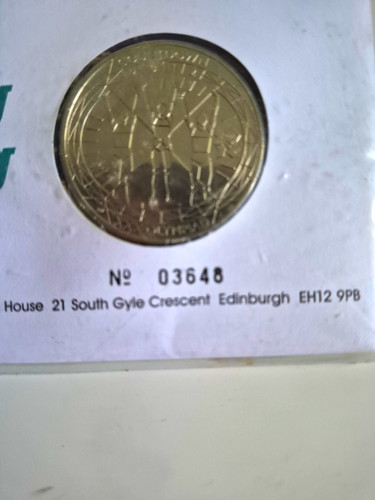 London 2012 olympics coin - london,