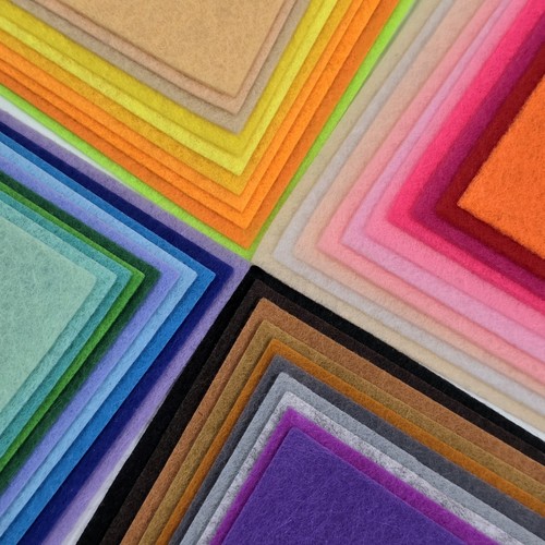 Felt fabric sheets - fabric, 1mm