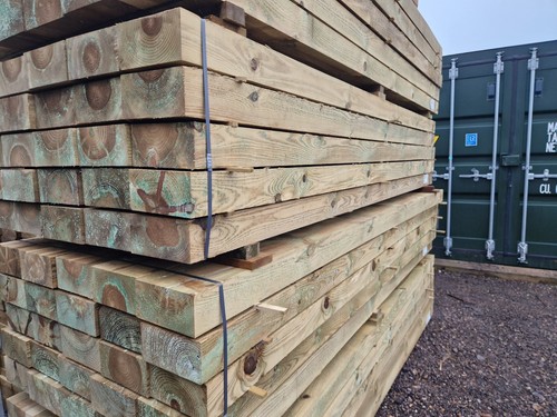 New pressure treated garden - pressure,