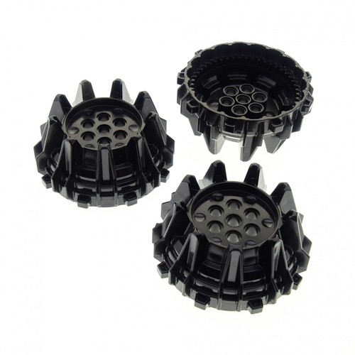 Lego hard plastic wheel - 3x,