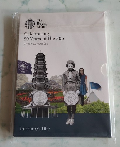 2019 50p bunc coin set - 50p,