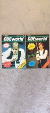 2 Cue World Snooker Magazines
