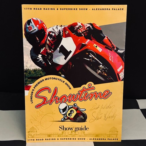 Signed steve hislop - &, niall
