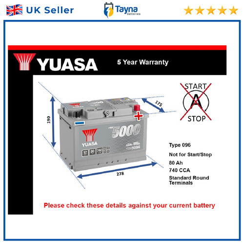 Battery fits jaguar type - battery,