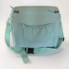 Nuby Travel Booster Seat, Folds Into A Handy Bag Good Cond  Green