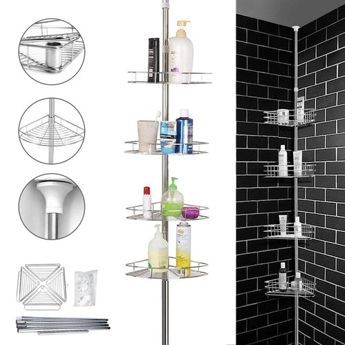 Tier telescopic bathroom - 4,