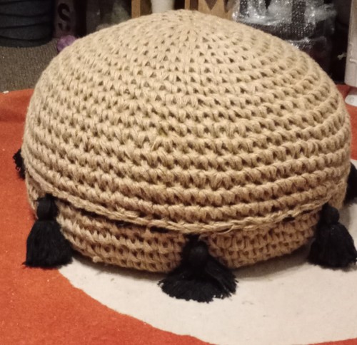 Jute tassel floor - jute,