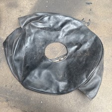 Reliant Robin Rialto 10 Inch Spare Wheel Cover On Black Vinyl