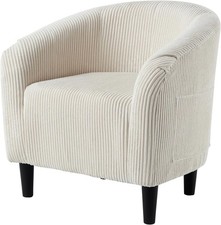 Accent Chair Corduroy Club