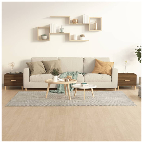 Coffee table set brown - table, oak