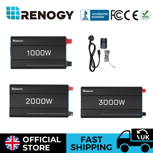 Renogy 12v 1000w 2000w 3000w - 1000w,