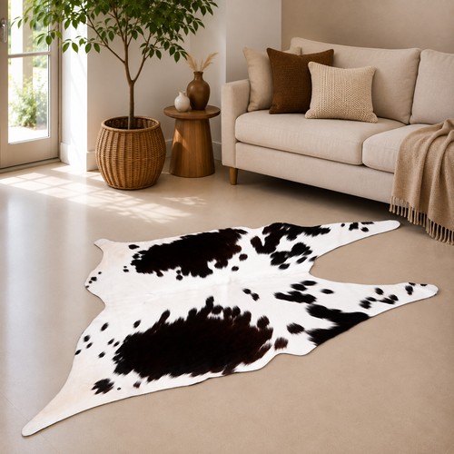 Genuine multicolour cowhide - multicolour,