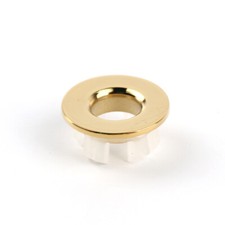 Solid Brass Sink Overflow Cap