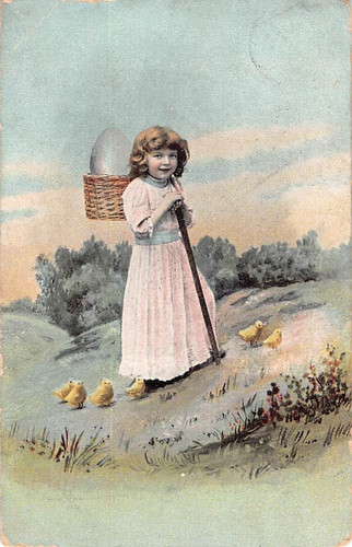 Family history postcard - family,