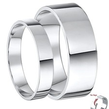 His hers 9ct white gold - his,
