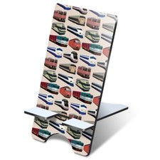 MDF Mobile Phone Stand - Train