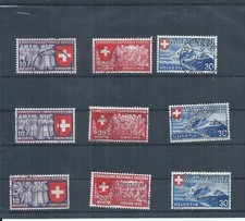 Switzerland stamps.  1939