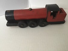 vintage wooden locomotive engine 1950s