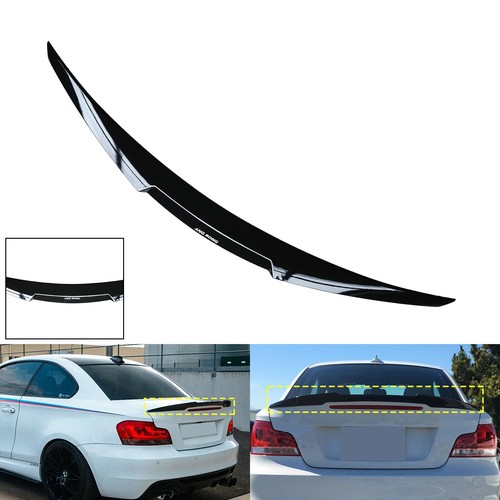 Gloss black rear boot lip - rear,