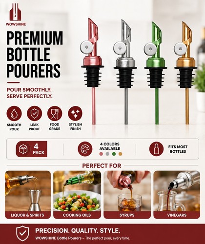 Bottle pourer flip top - pourer-flip,