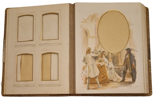 Victorian photo album - victorian,