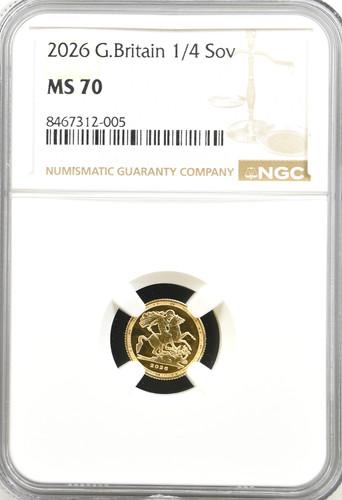 Gold sovereign quarter - sovereign,